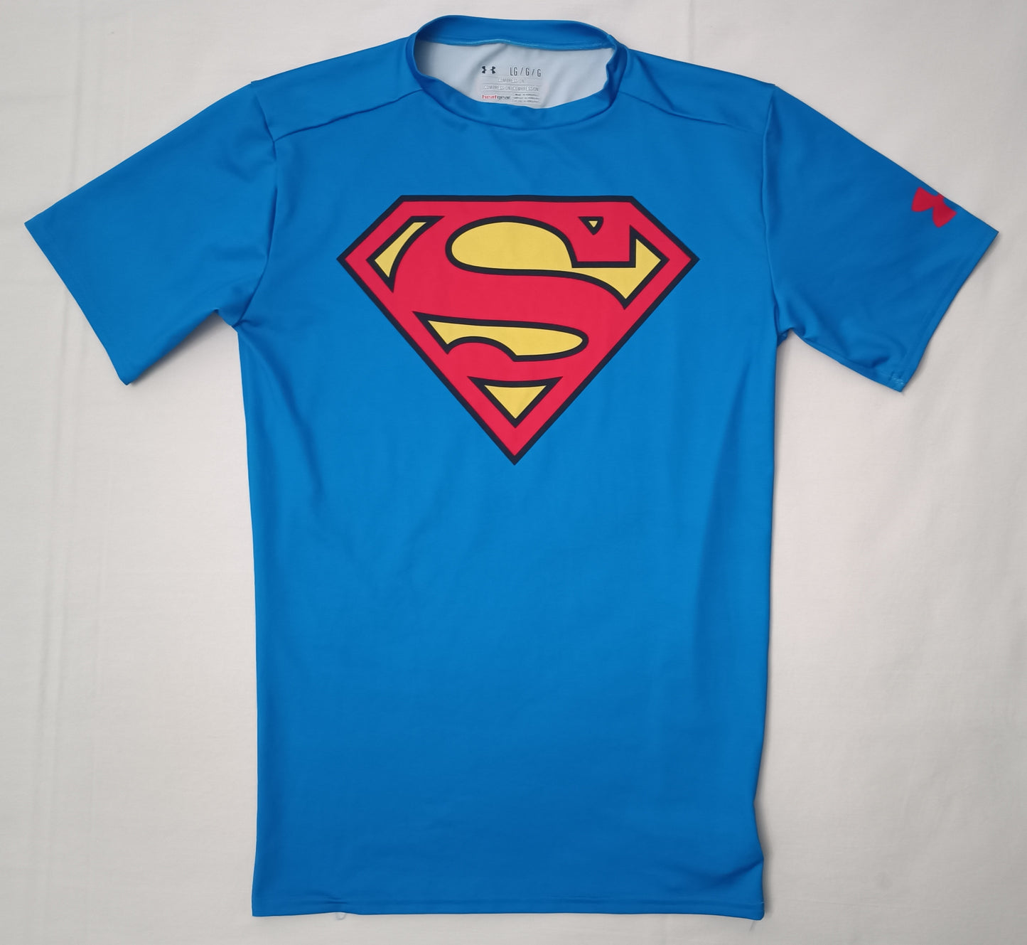 (L) Under Armour UA Superman Alter Ego Compression Shirt
