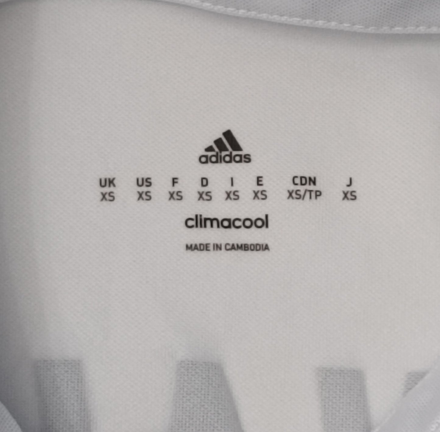 (XS) Adidas Real Madrid #7 Ronaldo 2016/17 Home Jersey тениска
