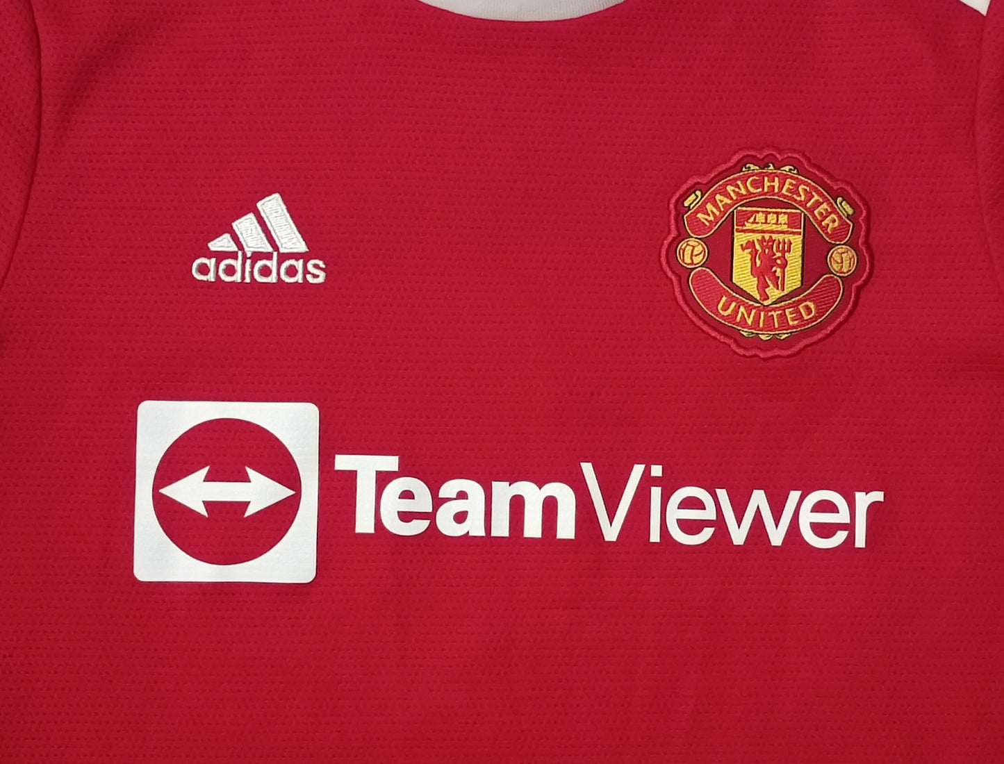 (ДЕТСКО) (Ръст 140-152см) Adidas Manchester United #7 Ronaldo Home Jersey тениска