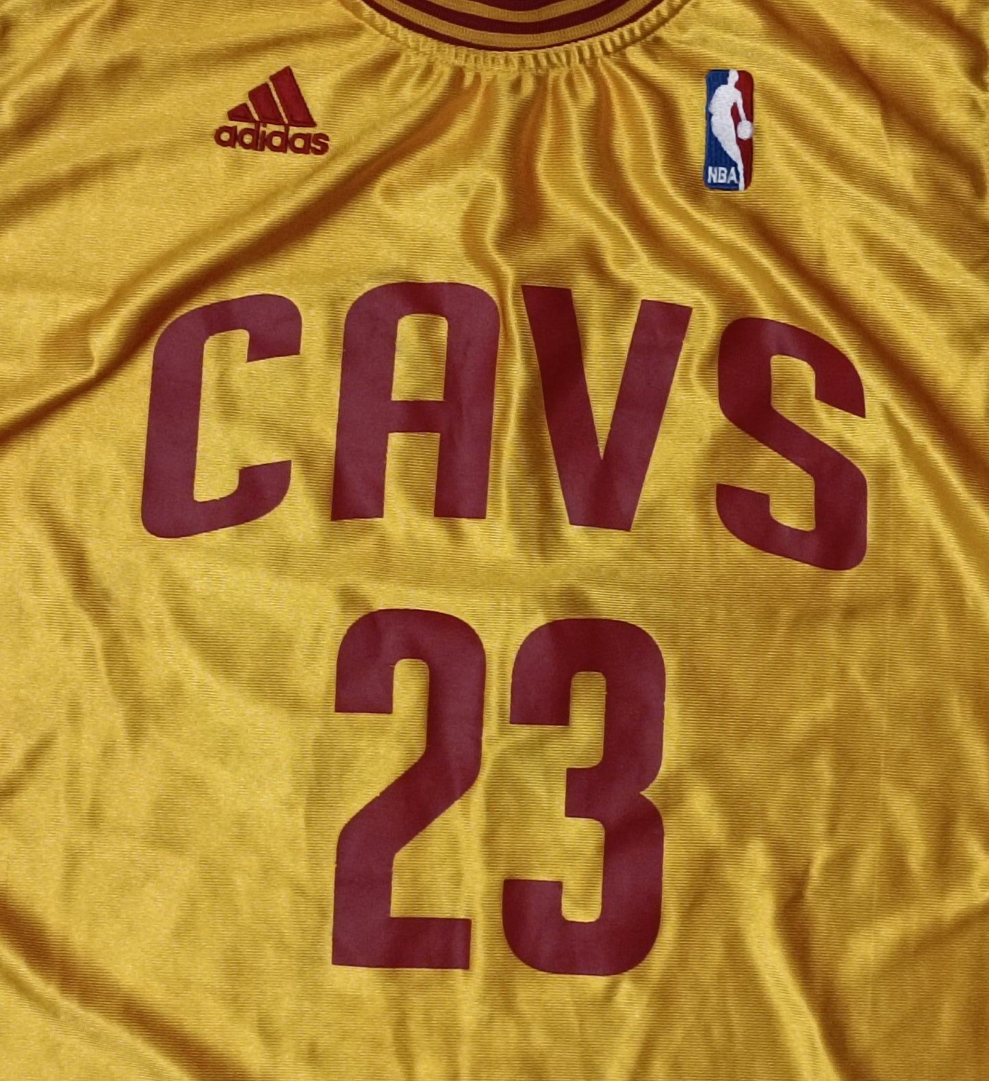 (3XL) Adidas NBA Cleveland Cavaliers #23 Jersey потник