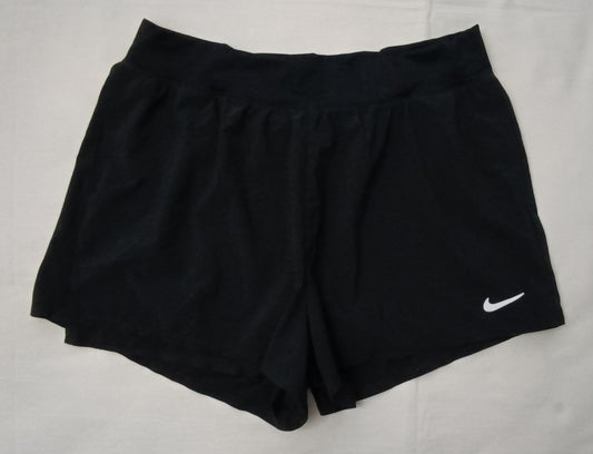 (ДАМСКО) (L) Nike Court DRI-FIT 2in1 Shorts шорти с клин 2в1