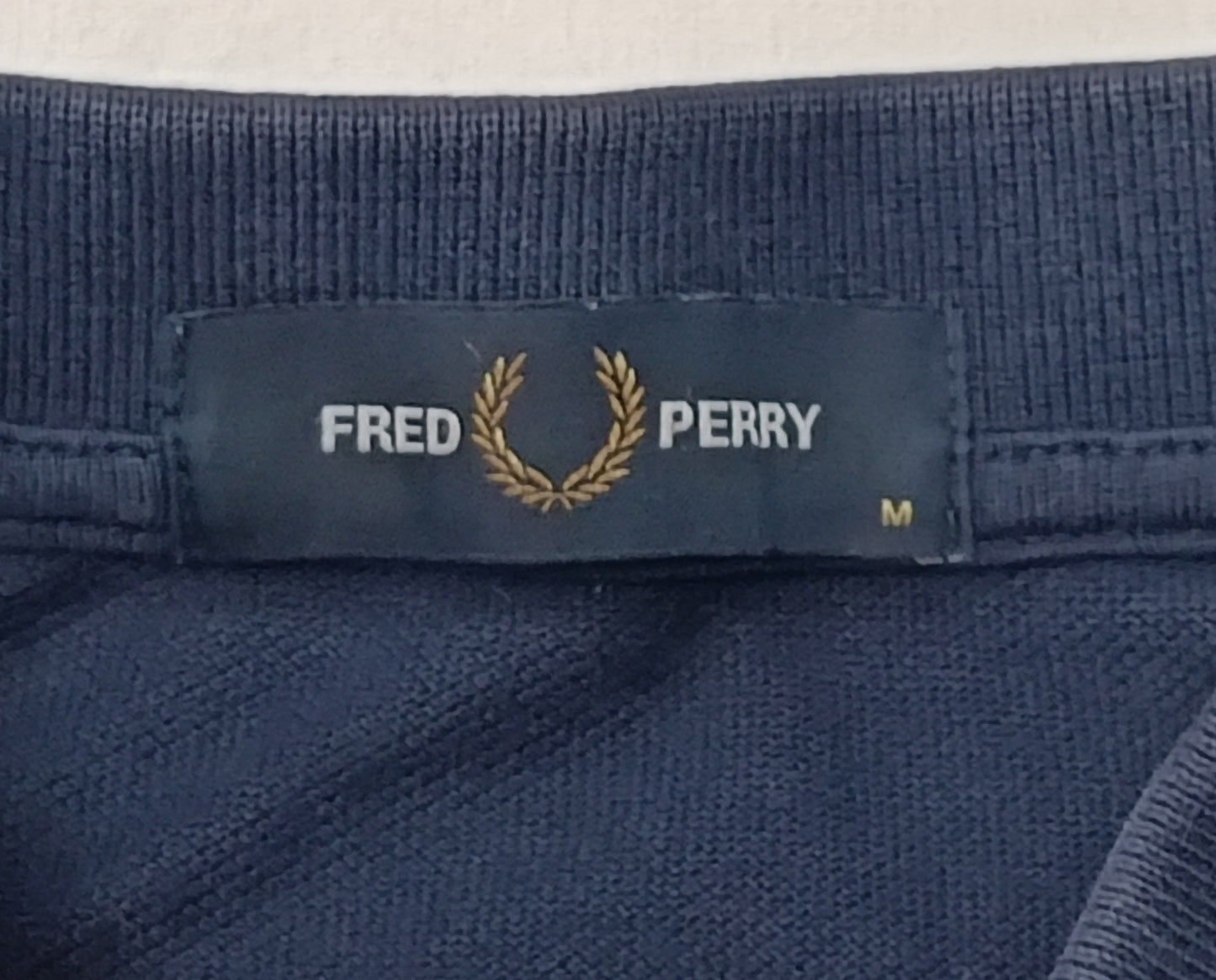 (M) Fred Perry Polo Long Sleeve Shirt блуза