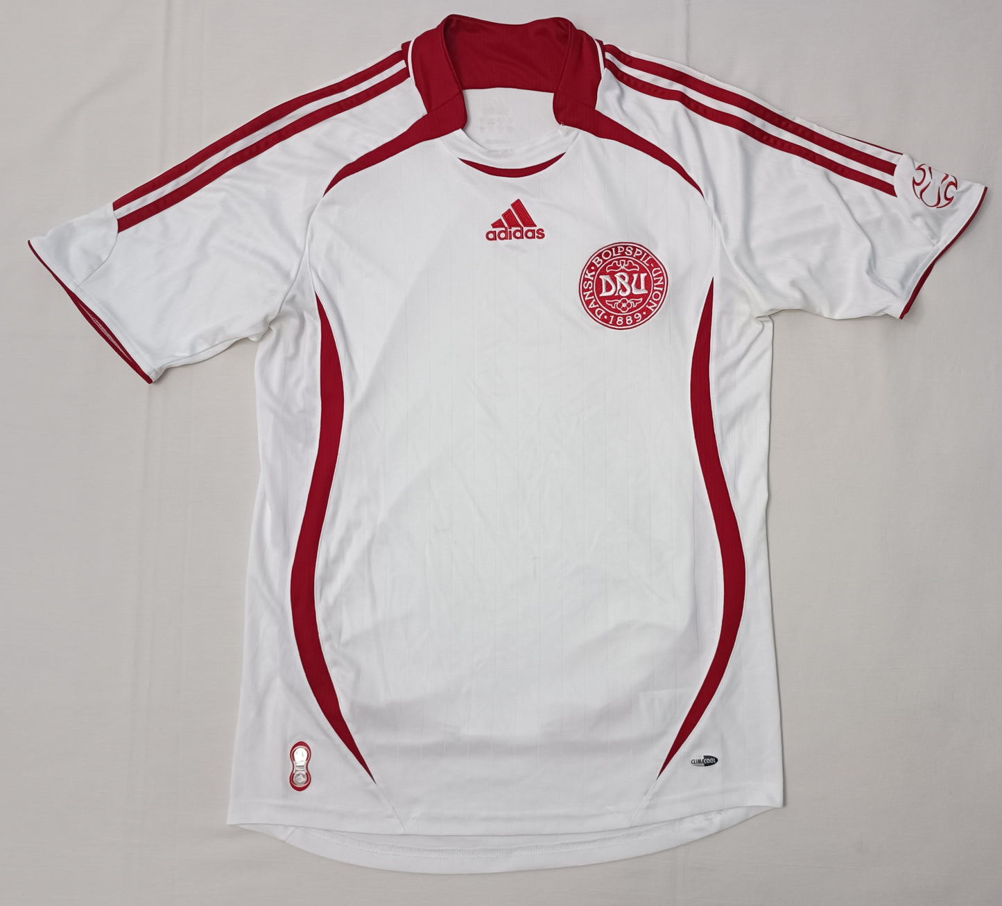 (S) Adidas Denmark 2006/08 Away Jersey тениска