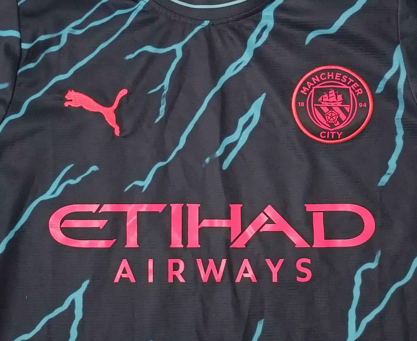 (XS) Puma Manchester City 2023/24 Jersey тениска
