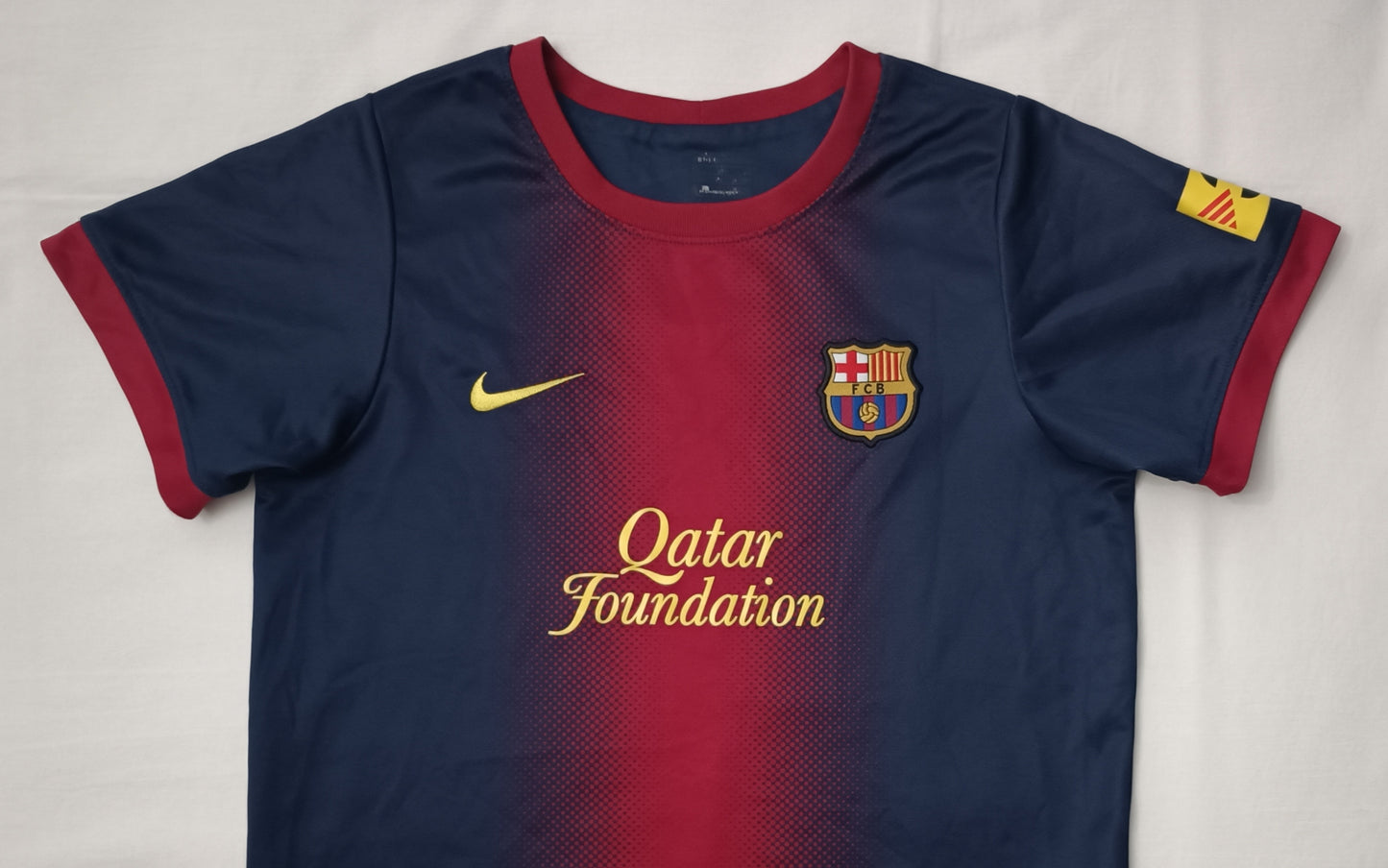 (ДЕТСКО) (Ръст 116-122см) Nike DRI-FIT FC Barcelona Home Jersey тениска