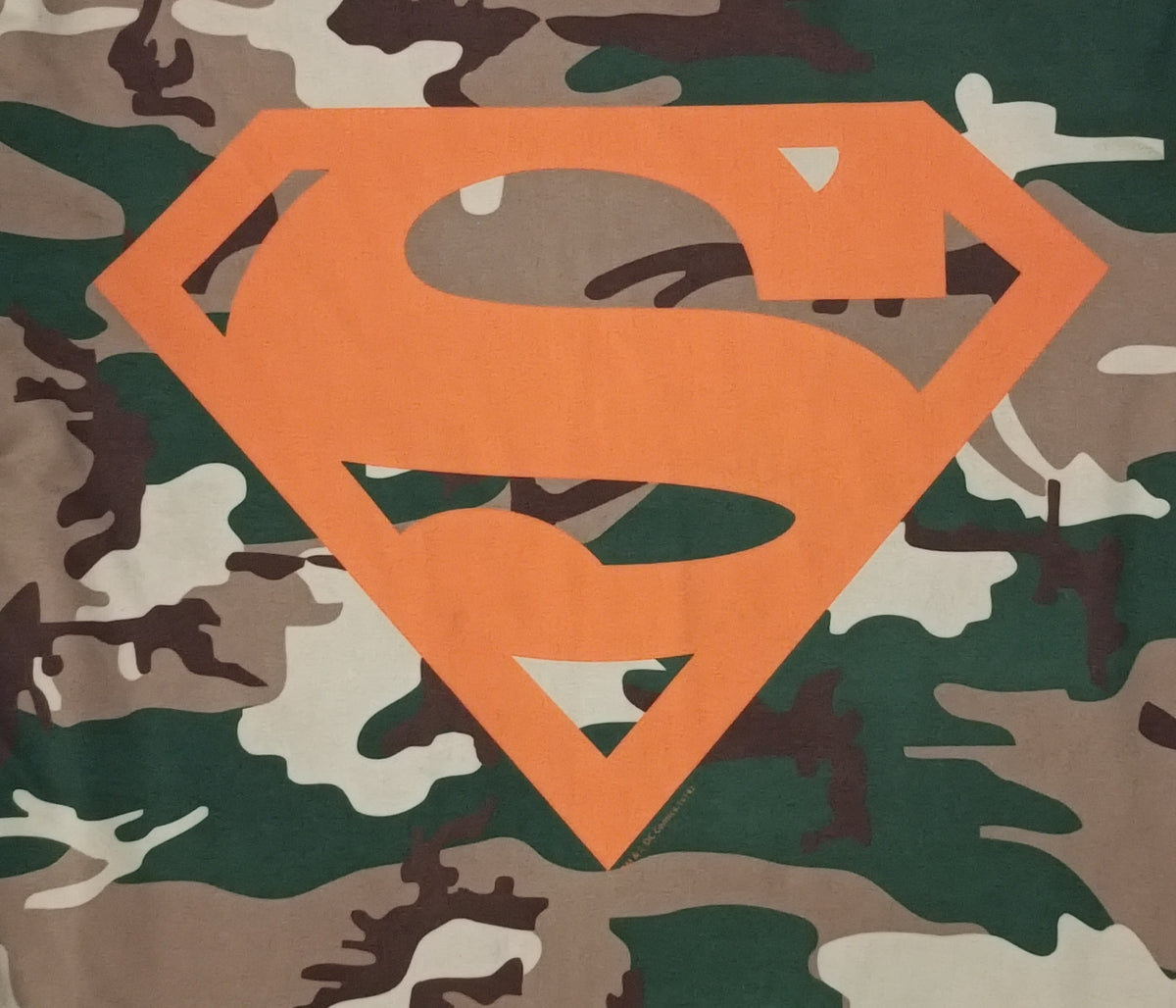(S) Under Armour UA Superman Alter Ego Camouflage Compression Tee тениска