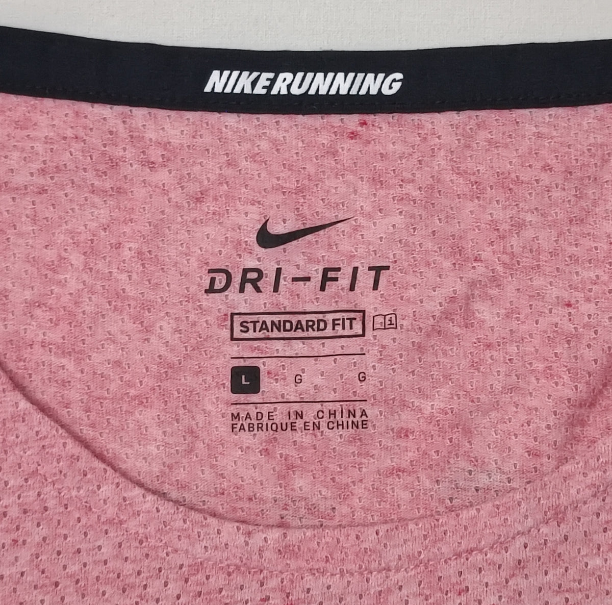 (L) Nike DRI-FIT Breathe Rise 365 Tee тениска