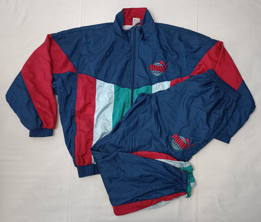 (XL) Puma Vintage 80s Tracksuit екип (горнище и долнище)