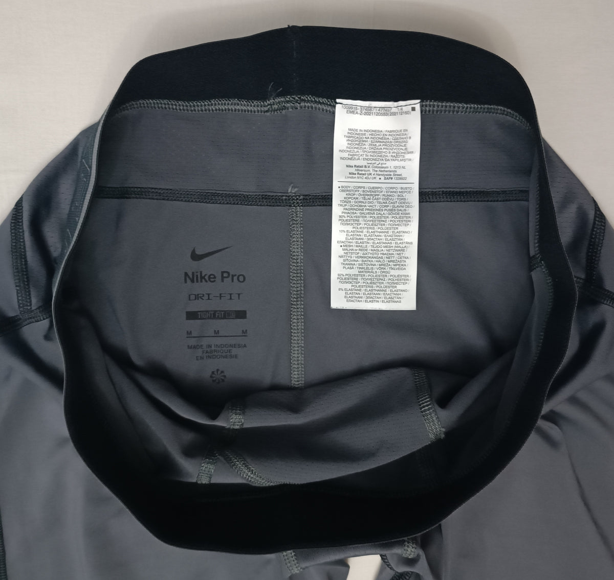 (M) Nike PRO DRI-FIT 3/4 Tights клин