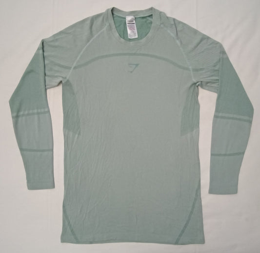 (S) Gymshark Seamless Long Sleeve Top блуза