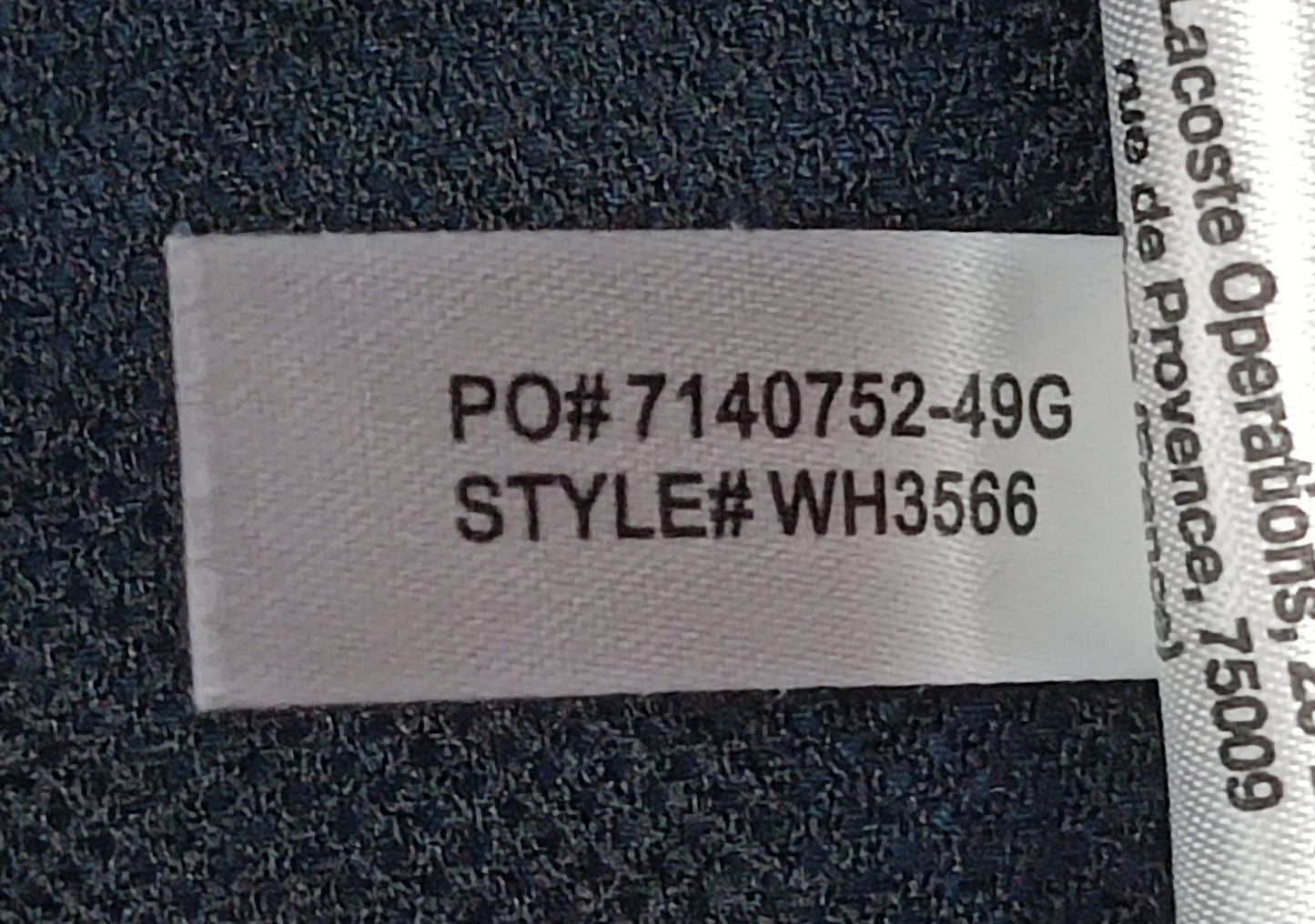 (S) Lacoste Sport Woven Track Jacket яке