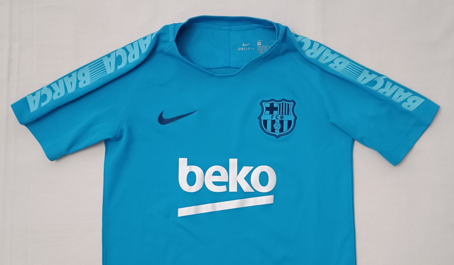 (ДЕТСКО) (Ръст 137-147см) Nike DRI-FIT FC Barcelona 2019/20 Jersey тениска