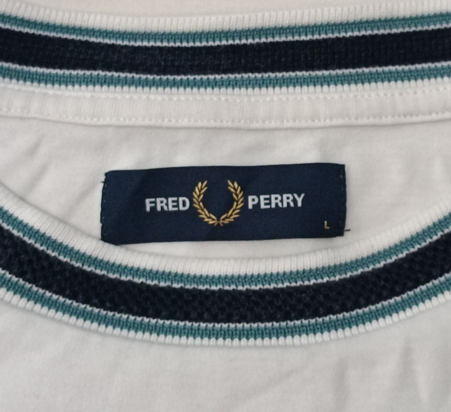 (L) Fred Perry Long Sleeve блуза