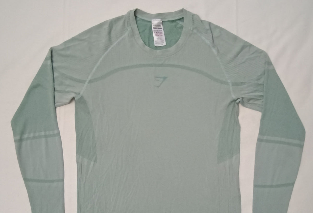 (S) Gymshark Seamless Long Sleeve Top блуза