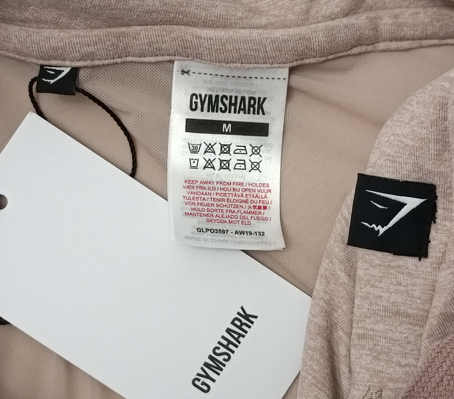 (ДАМСКО) (M) Gymshark Aura Hoodie горнище