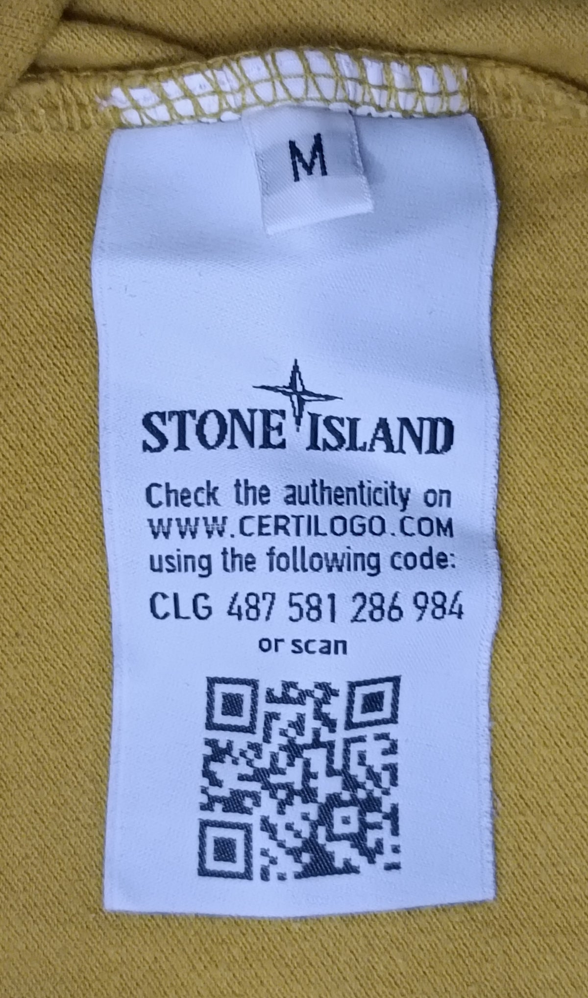 (M) Stone Island Polo Shirt тениска