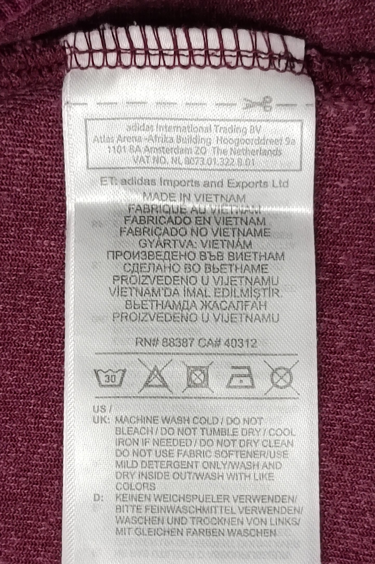 (ДАМСКО) (S) Adidas Originals Velour Hoodie горнище