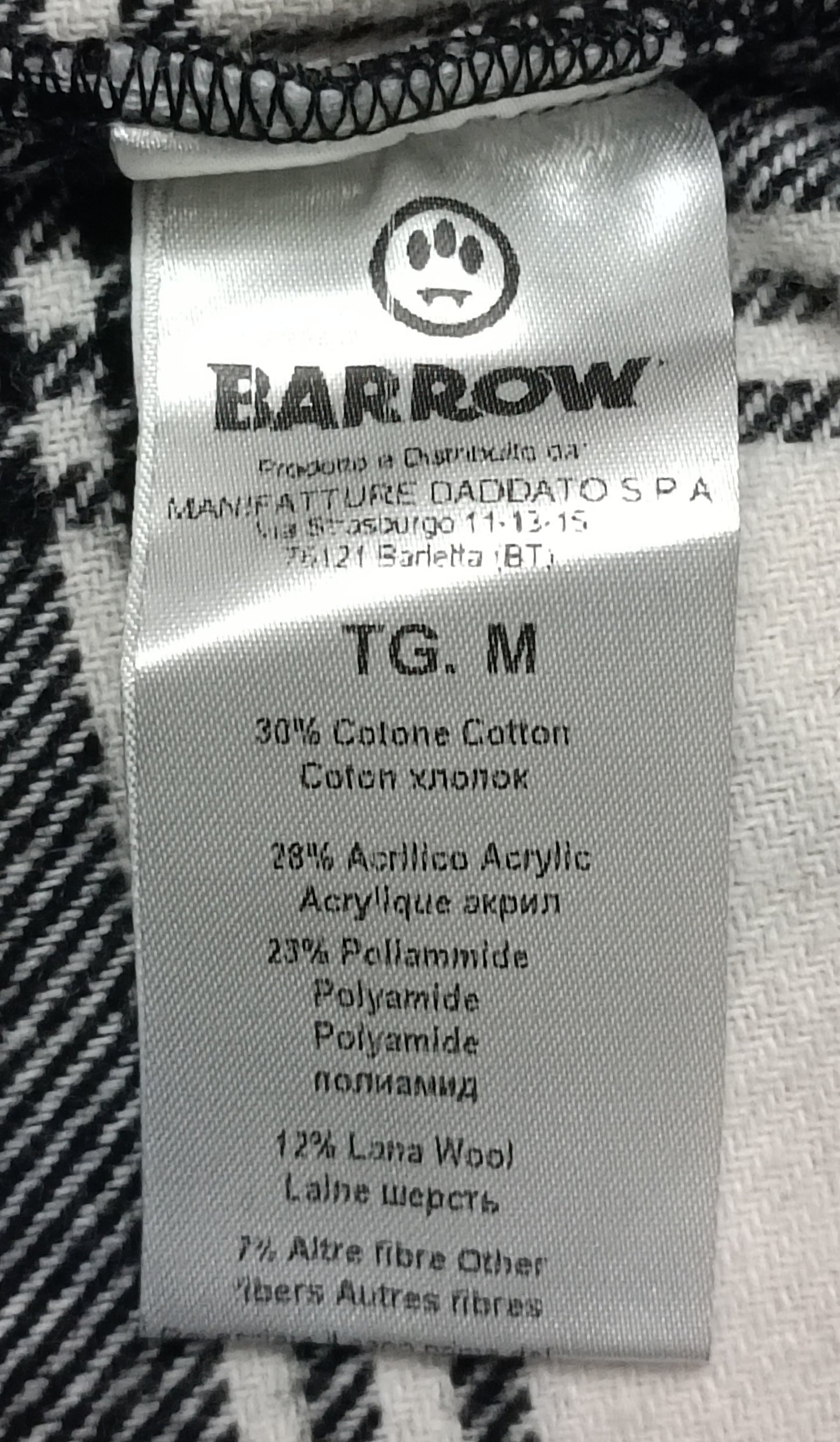 (M) Barrow Cotton Flannel Blend Shirt яке