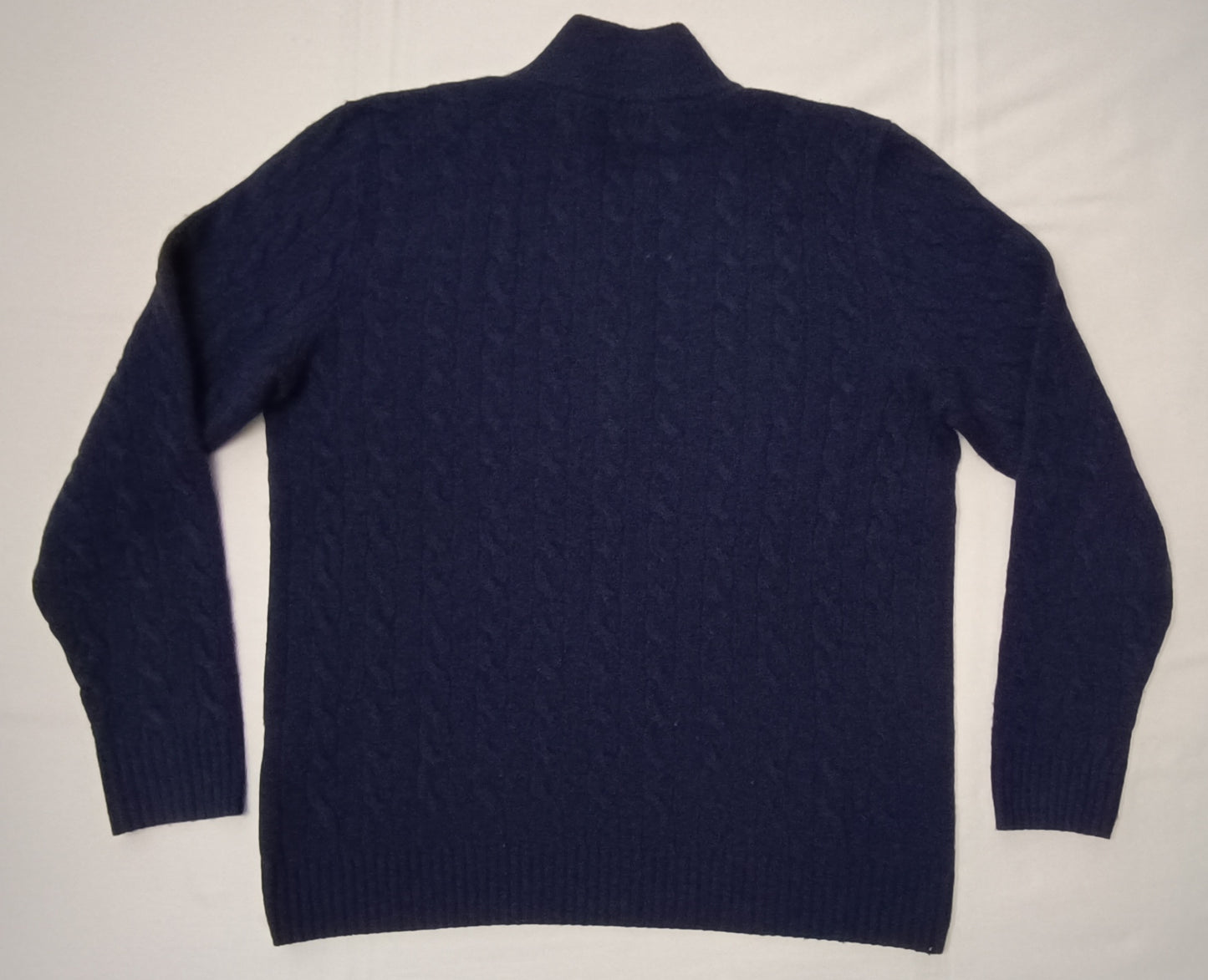 (L) POLO Ralph Lauren Cable-Knit Wool Cashmere Pullover вълнен пуловер