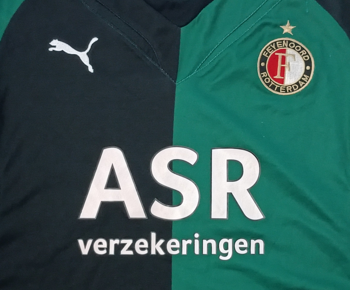 (M) Puma Feyenoord Rotterdam 2009/10 Away Jersey тениска