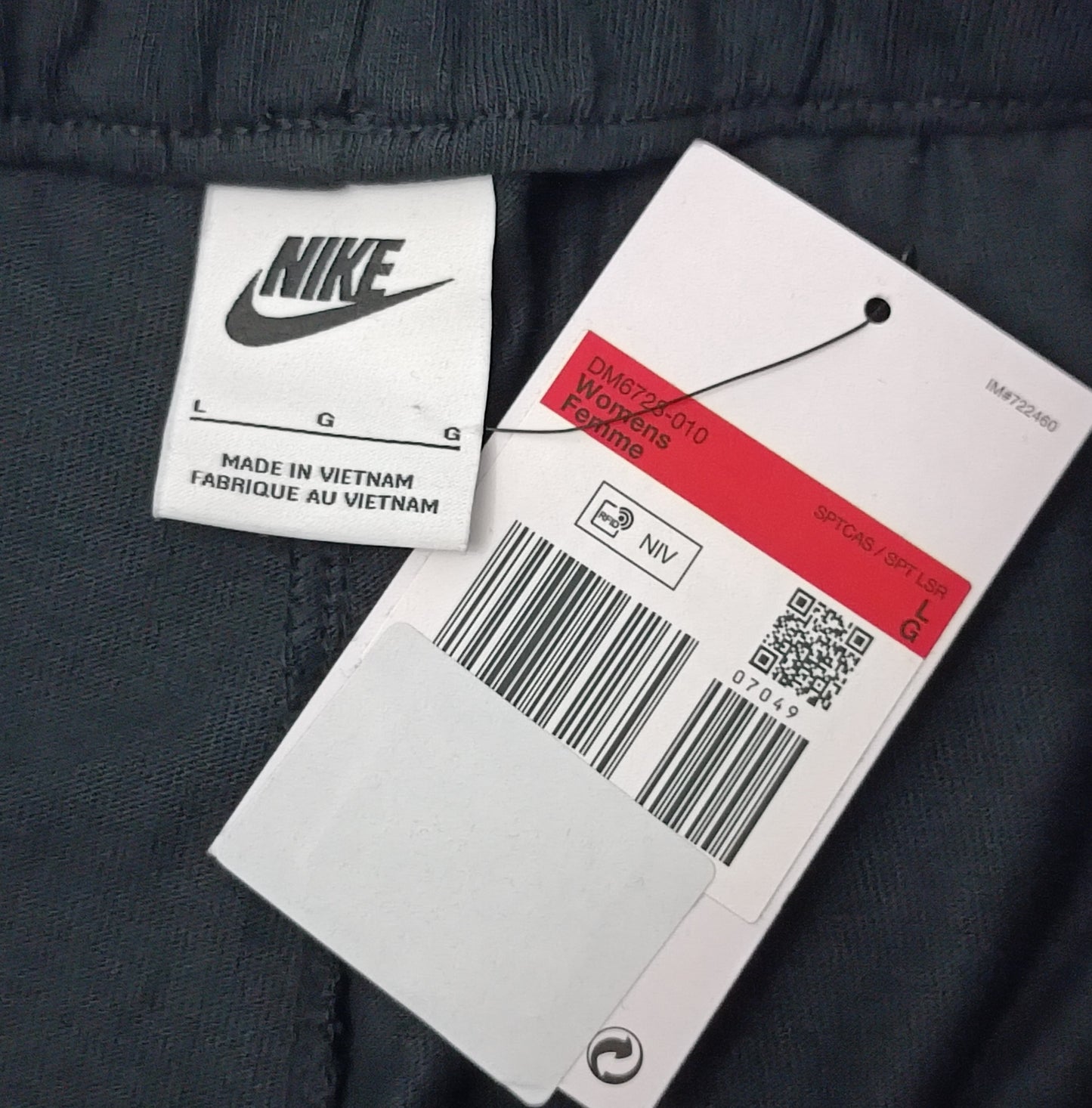 (ДАМСКО) (M, L) Nike Sportswear Fleece Jersey Shorts шорти