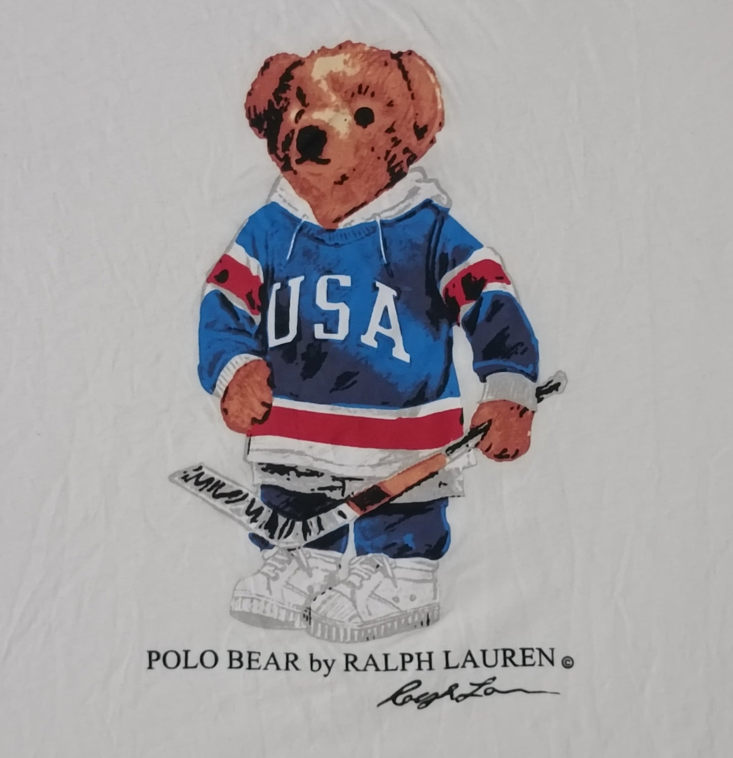 (L) POLO Ralph Lauren Polo Bear Shirt тениска