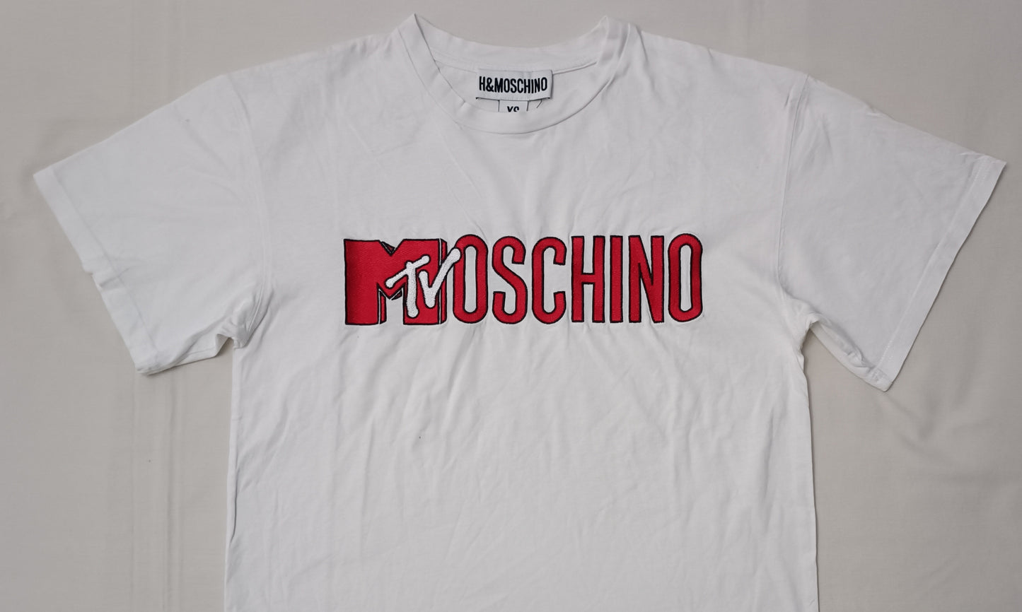 (XS) H&M x Moschino Shirt тениска