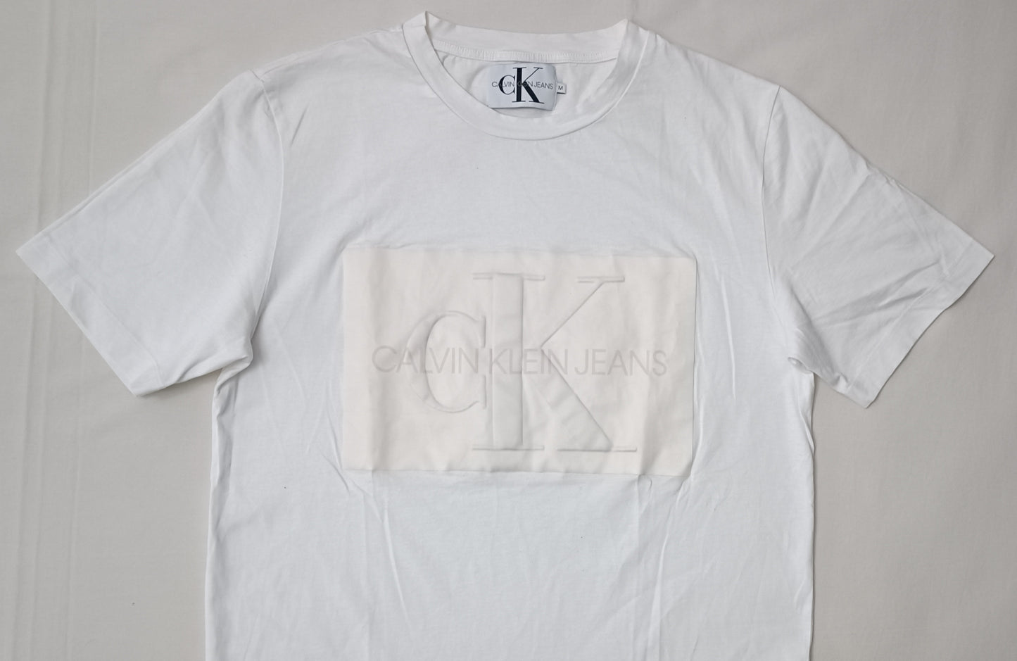 (M) Calvin Klein Jeans Logo T-Shirt тениска