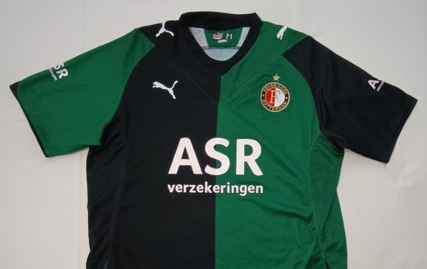 (M) Puma Feyenoord Rotterdam 2009/10 Away Jersey тениска