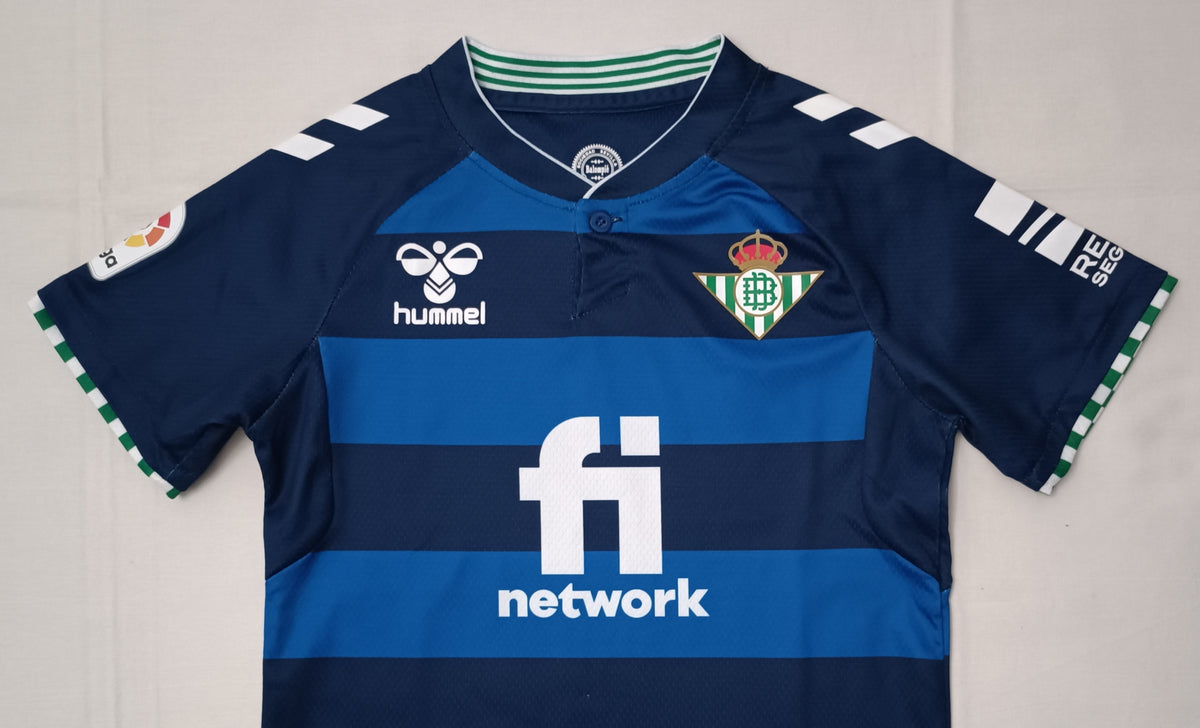 (ДЕТСКО) (Ръст 147-158см) Hummel Real Betis Jersey тениска