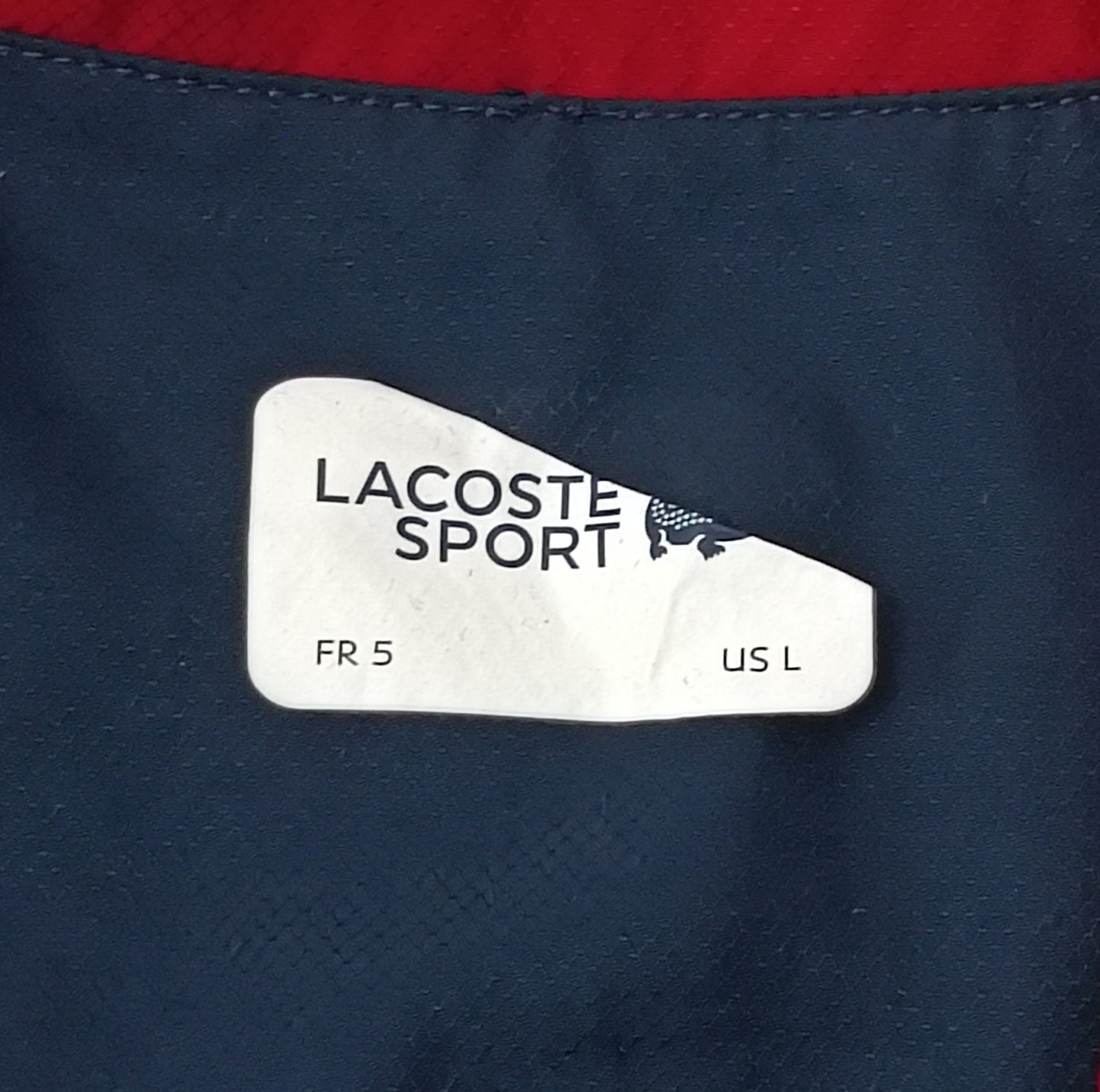 (L) Lacoste Woven Track Jacket яке
