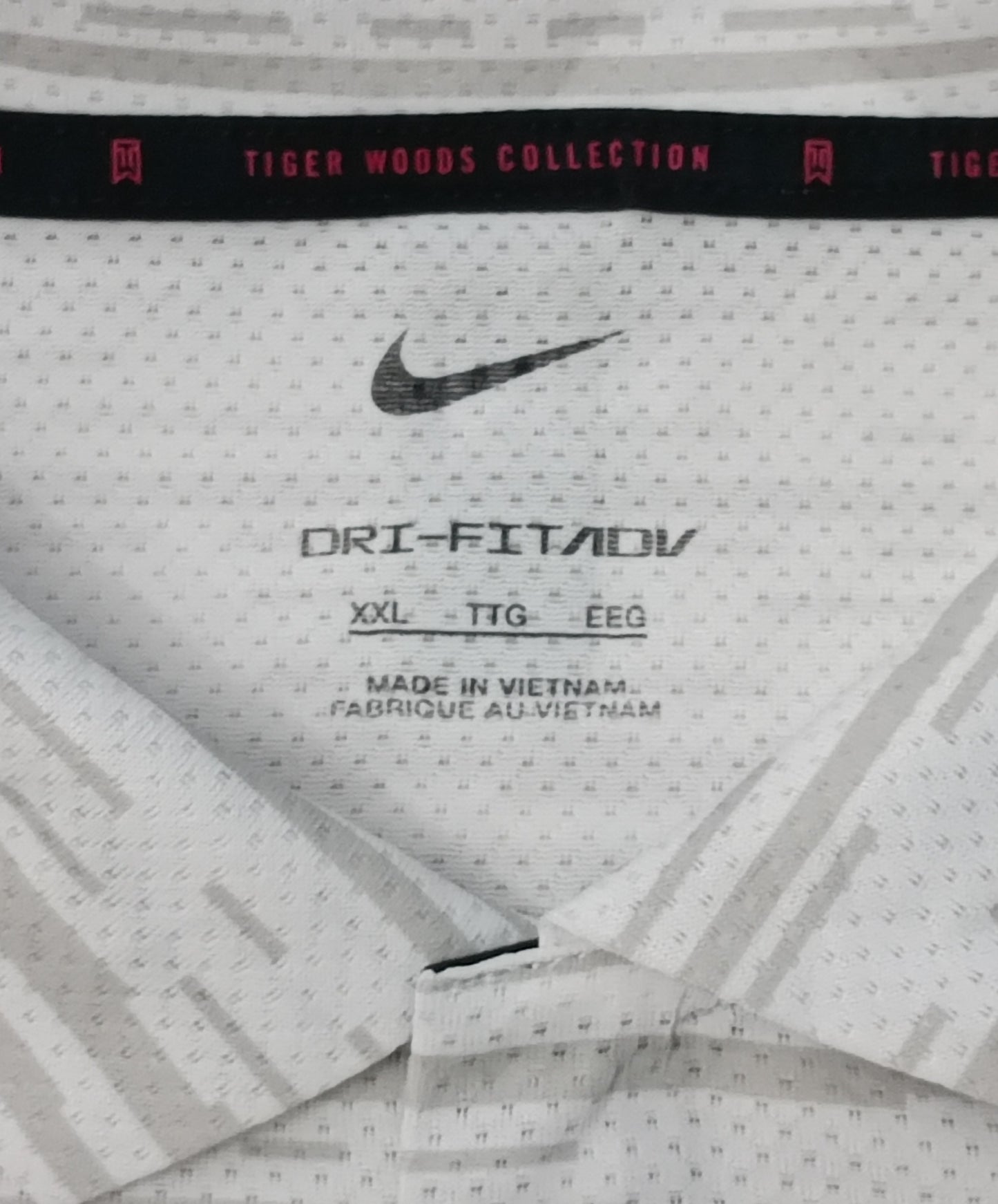 (2XL) Nike DRI-FIT ADV Tiger Woods Polo Shirt тениска