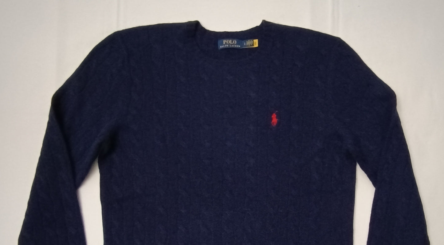 (L) POLO Ralph Lauren Wool Cashmere Pullover вълнен пуловер