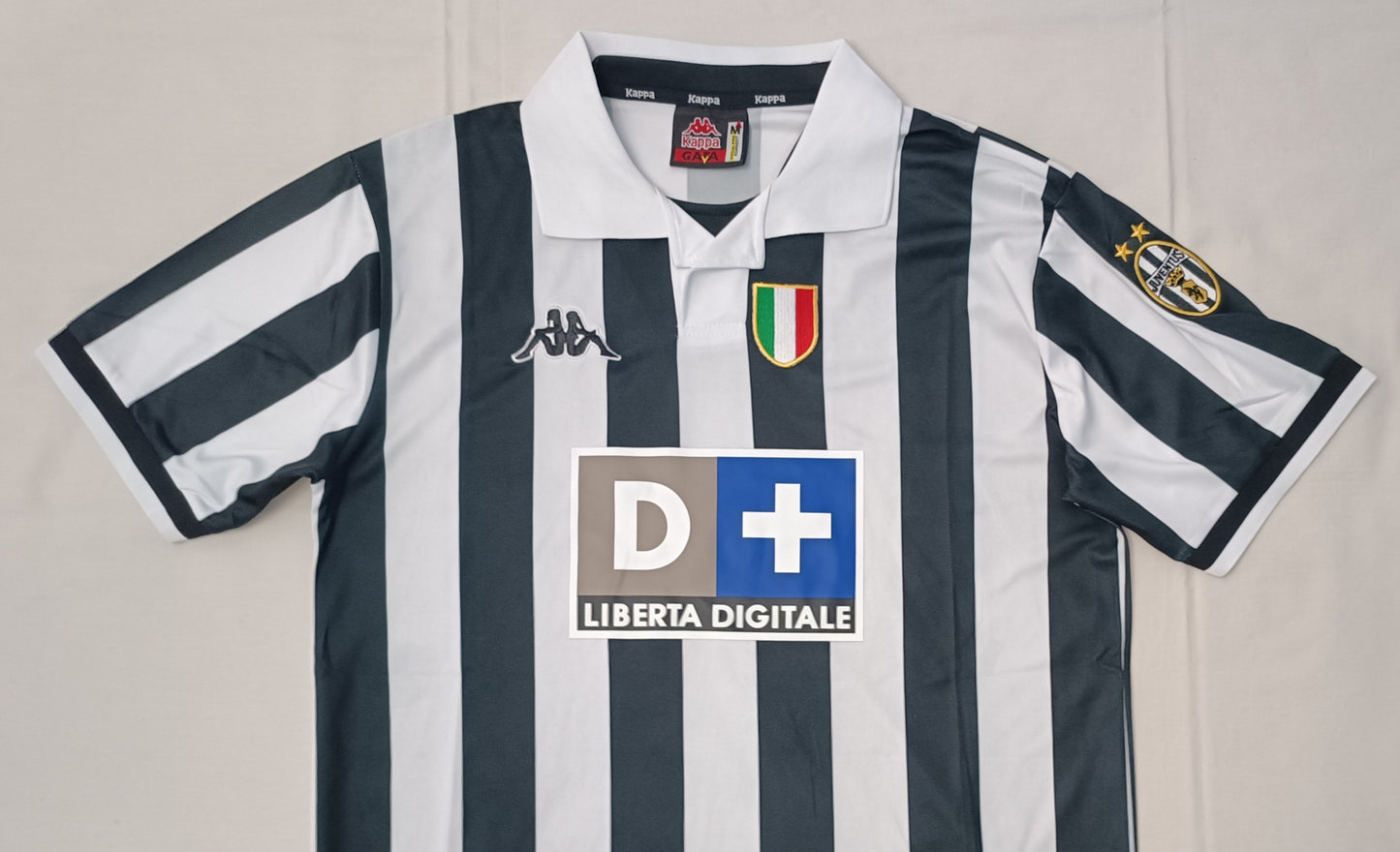 (M) Kappa Juventus 1998/99 #6 Henry Home Jersey тениска