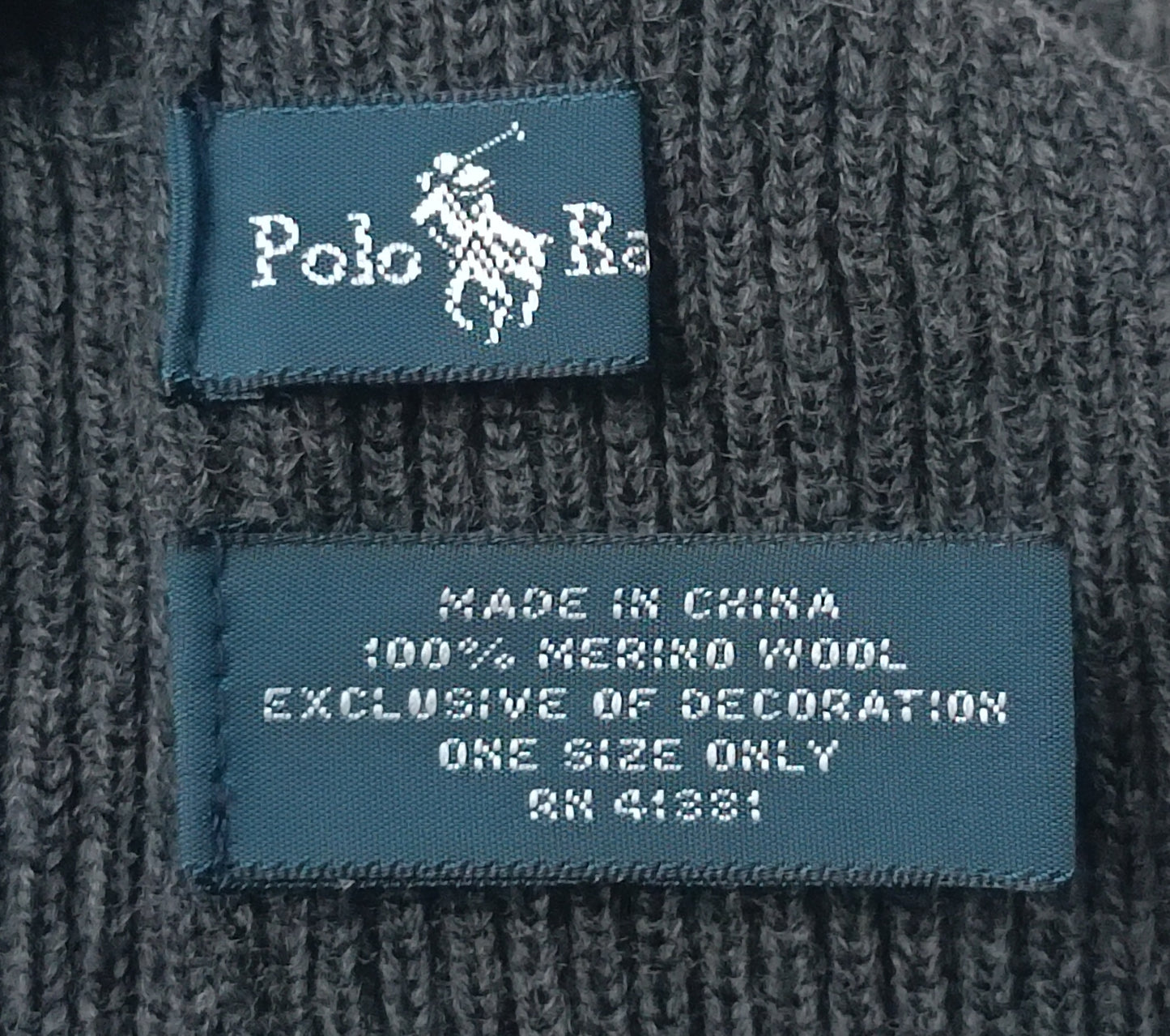 (ДЕТСКО) POLO Ralph Lauren Merino Wool Hat мерино вълна шапка