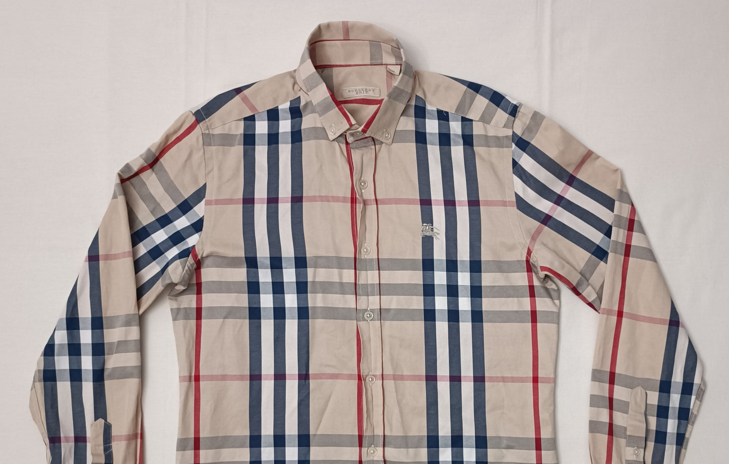 (M) Burberry Brit Long Sleeve риза