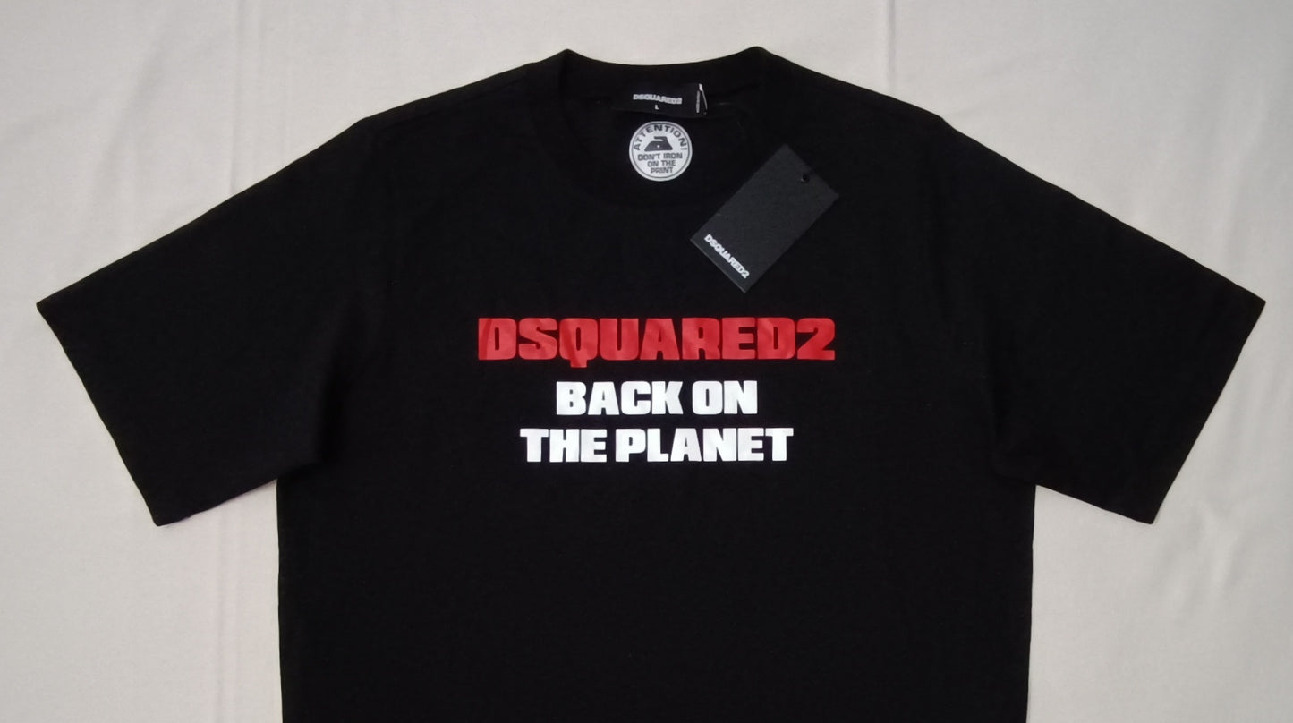(L) DSQUARED2 Back On The Planet Tee тениска