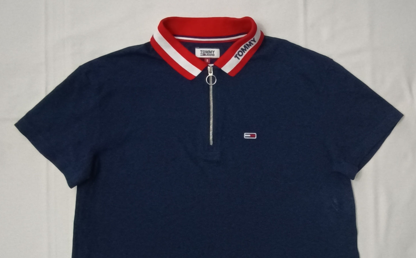 (ДАМСКО) (S) Tommy Jeans Polo Tee тениска