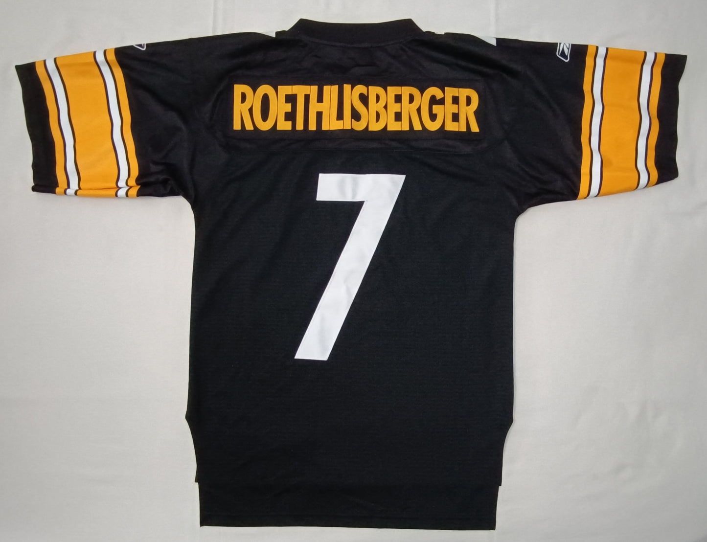 (S) Reebok NFL Pittsburgh Steelers #7 Roethlisberger Jersey тениска