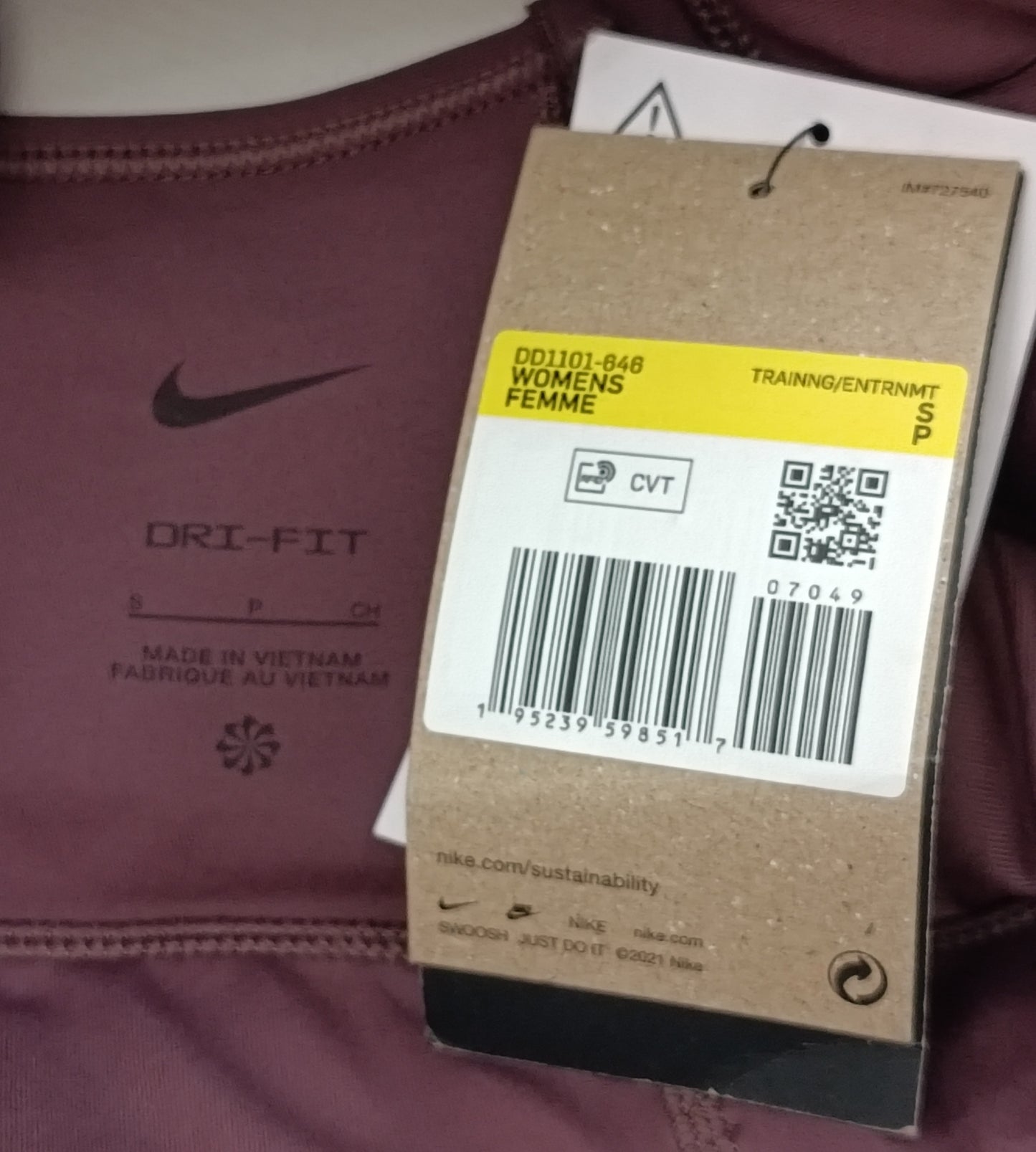 (ДАМСКО) (S) Nike DRI-FIT Run Division Padded Bra бюстие