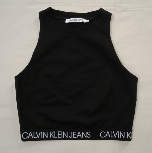 (ДАМСКО) (S) Calvin Klein Jeans Cropped Tank Top Bra потник, бюстие