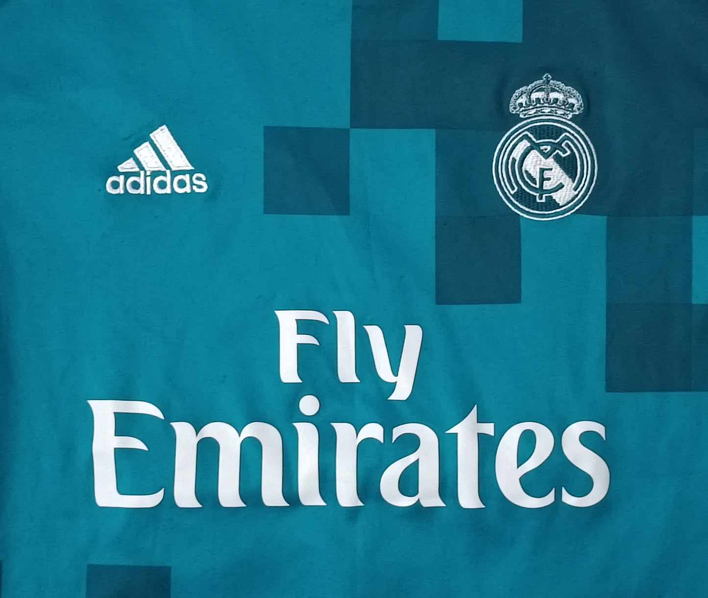 (ДЕТСКО) (Ръст 140-152см) Adidas Real Madrid #14 Casemiro 2017/18 Third Jersey тениска