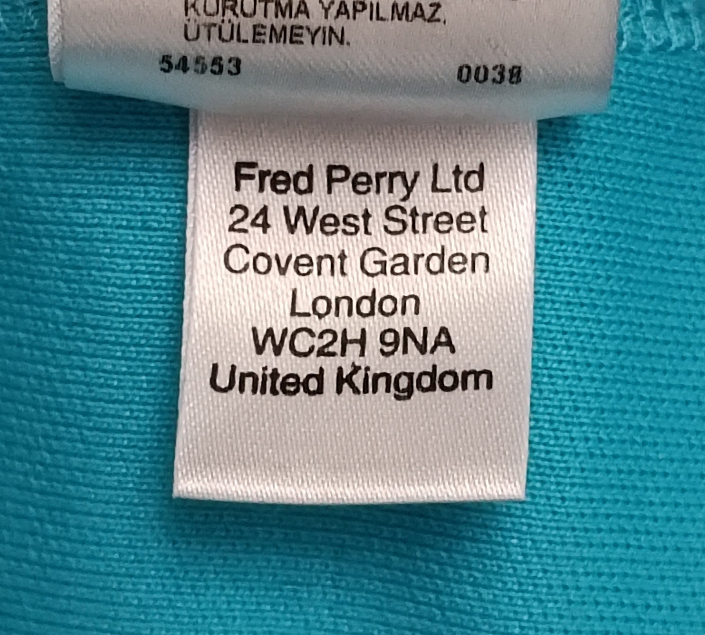 (S) Fred Perry Sweatshirt горнище