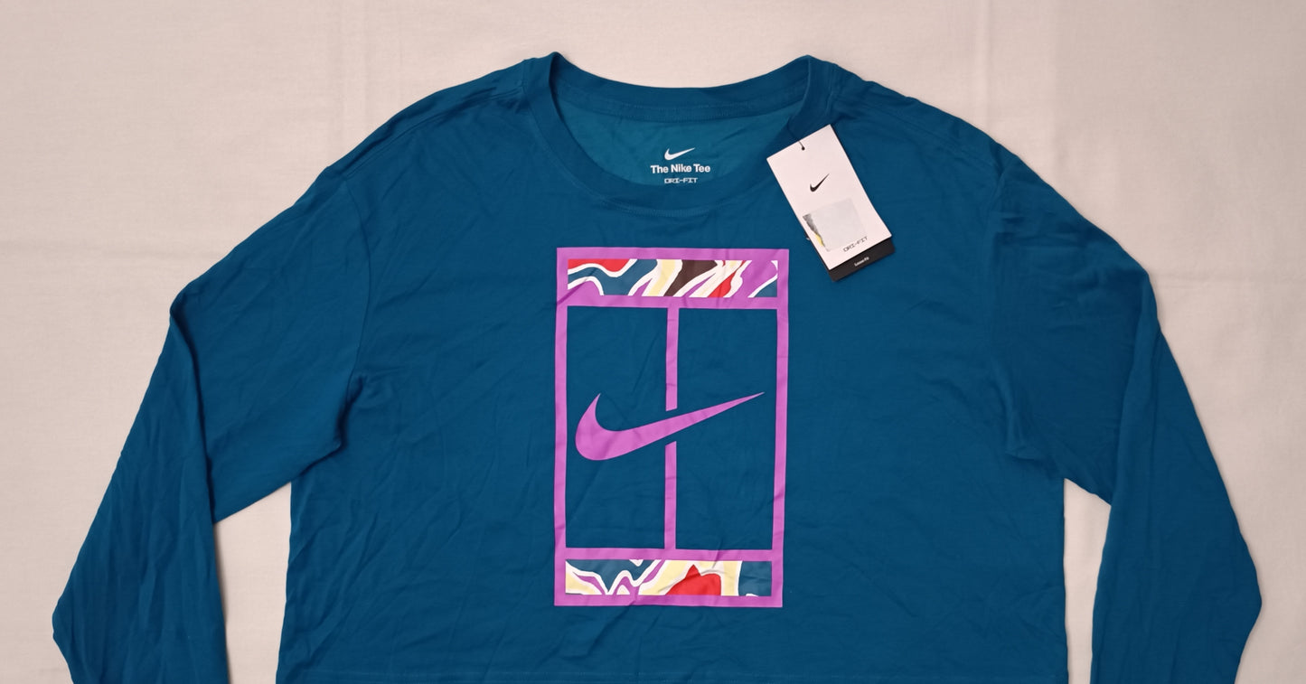 (ДАМСКО) (L) Nike Court DRI-FIT Tennis Long Sleeve блуза