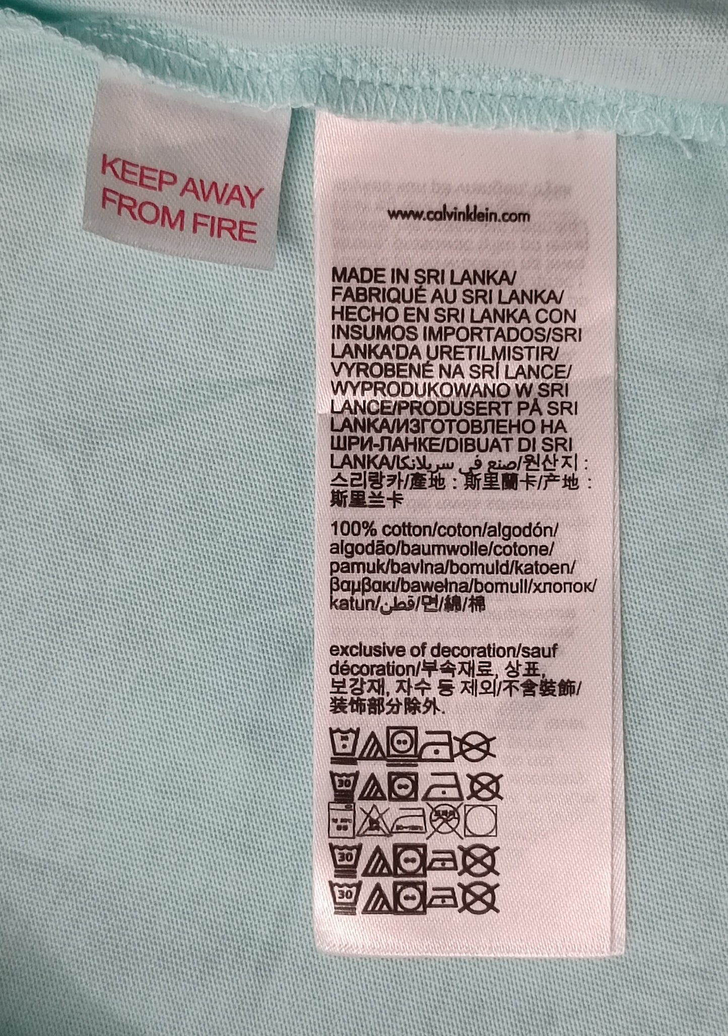 (ДАМСКО) (XS) Calvin Klein Jeans Tee тениска