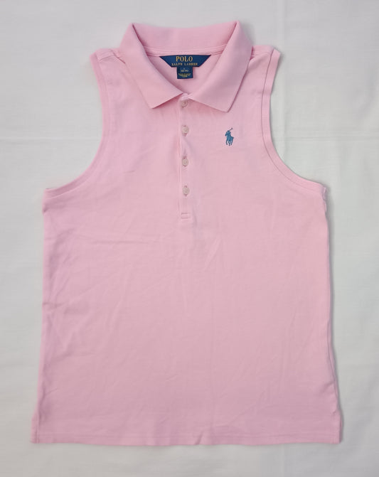 (ДЕТСКО) (Ръст 146-156см) POLO Ralph Lauren Sleeveless Polo Shirt поло тениска