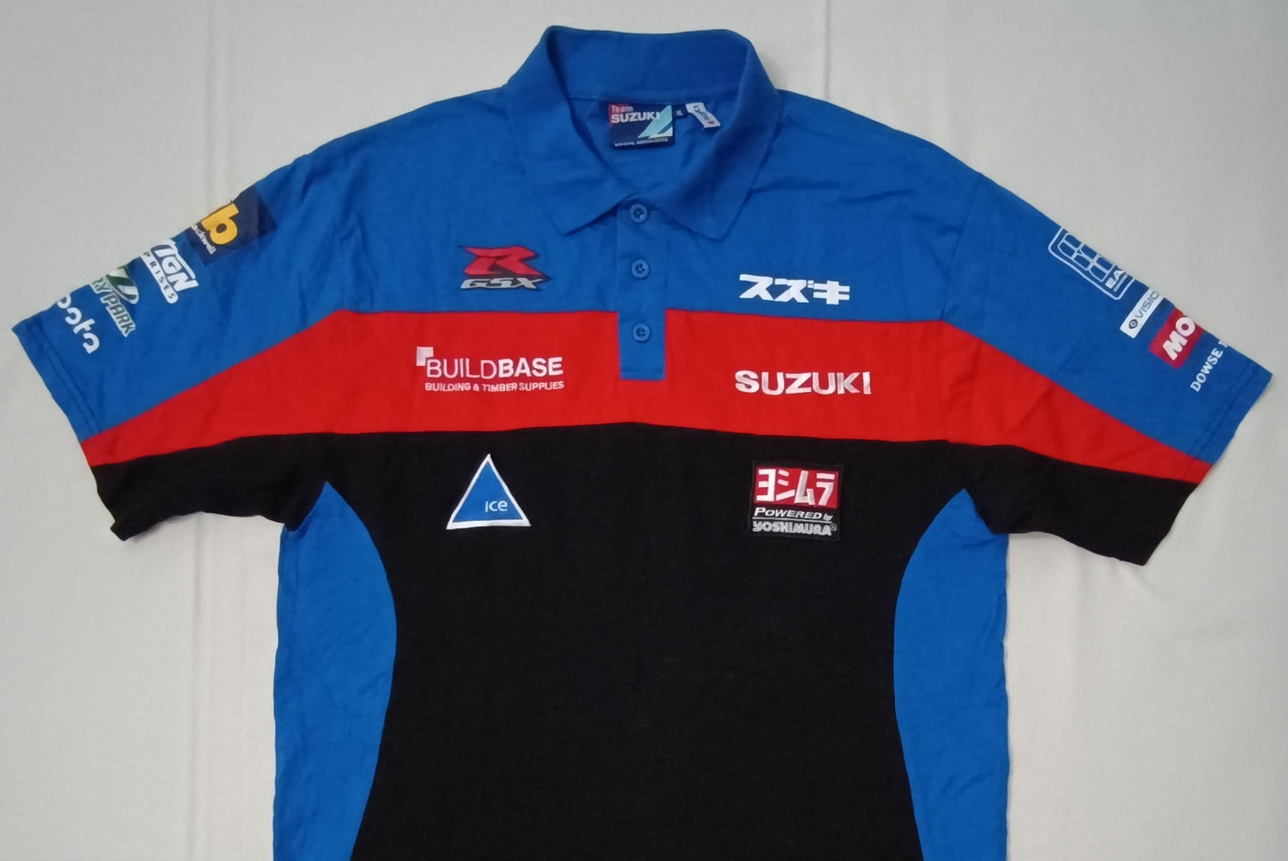 (XL) Suzuki Team Buildbase Polo Shirt поло тениска