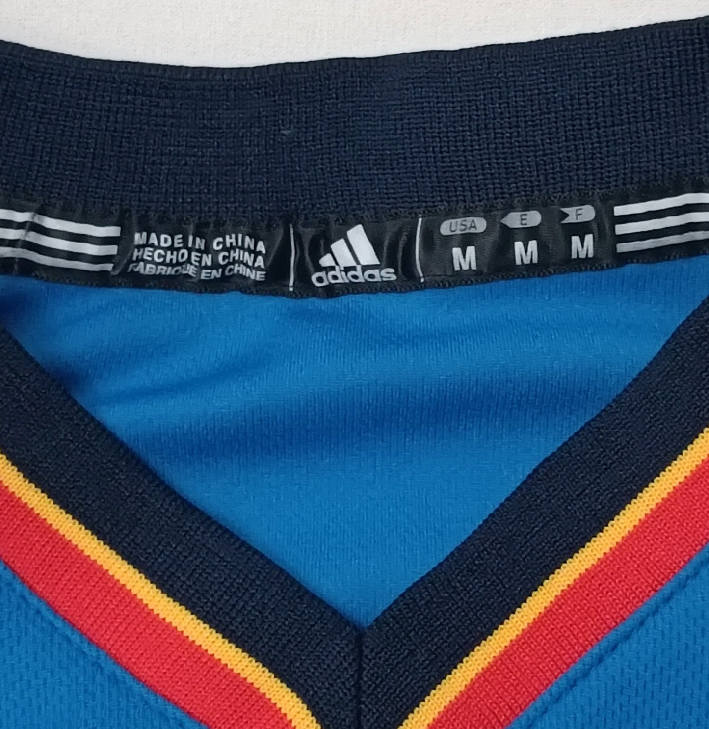 (ДЕТСКО) (Ръст 137-147см) Adidas NBA OKC Oklahoma City Thunder #0 Westbrook Jersey потник