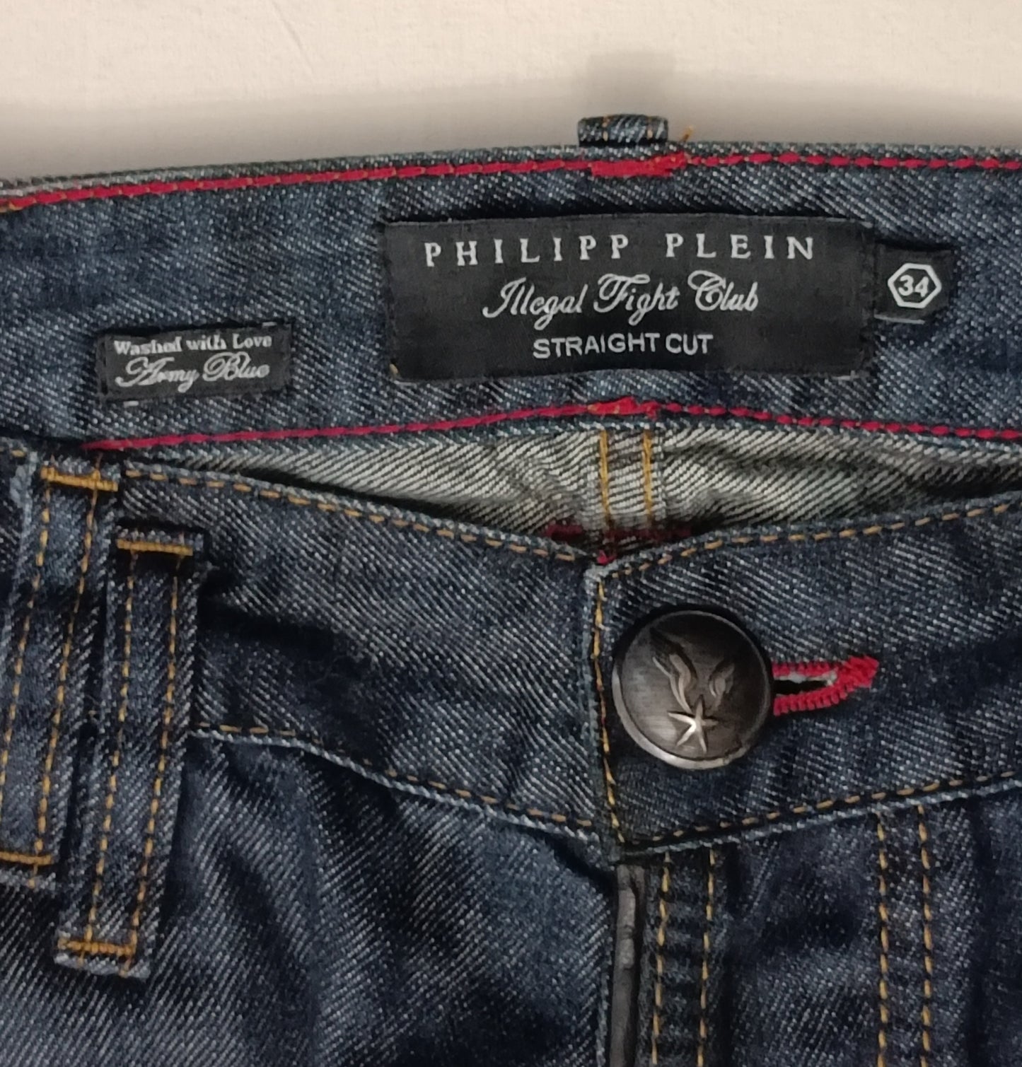 (34, M) Philipp Plein Regret Nothing дънки