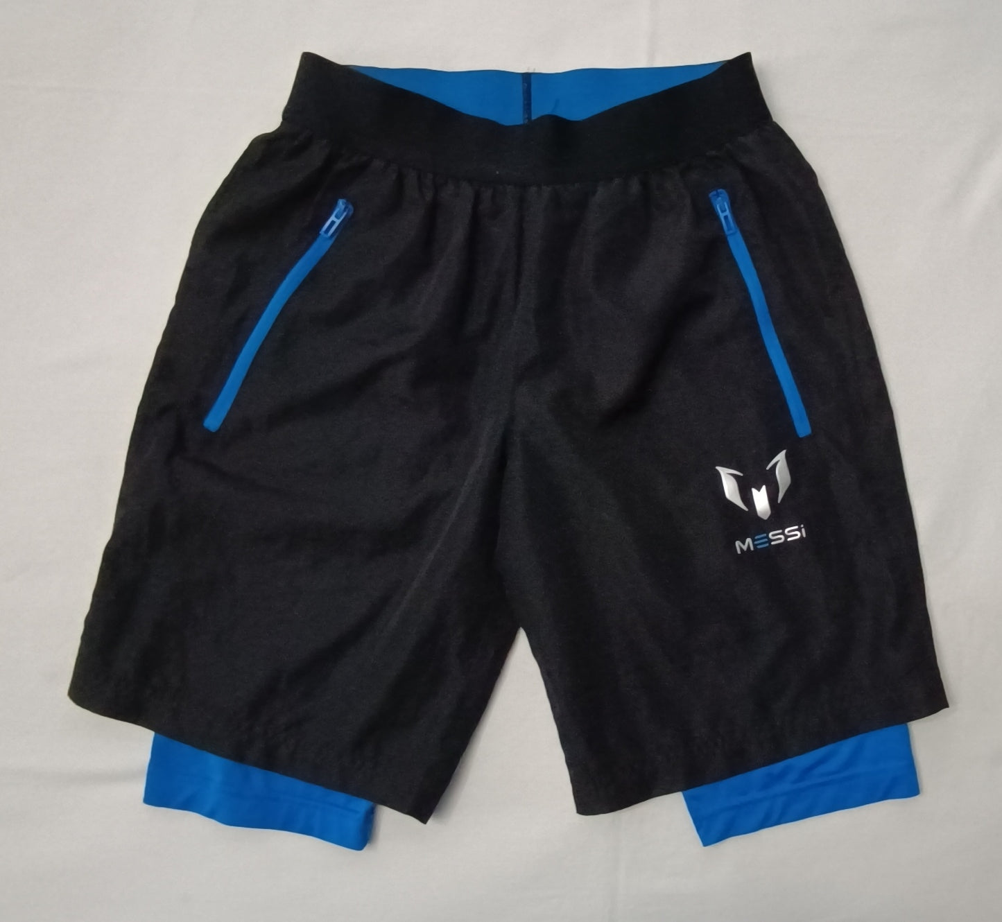 (ДЕТСКО) (Ръст 140-152см) Adidas Messi 2in1 Shorts шорти с клин 2в1